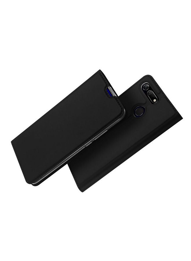 NIBEMINENT Skin Pro Series Stand Case Shell For Huawei Honor V20 Black - Image 1