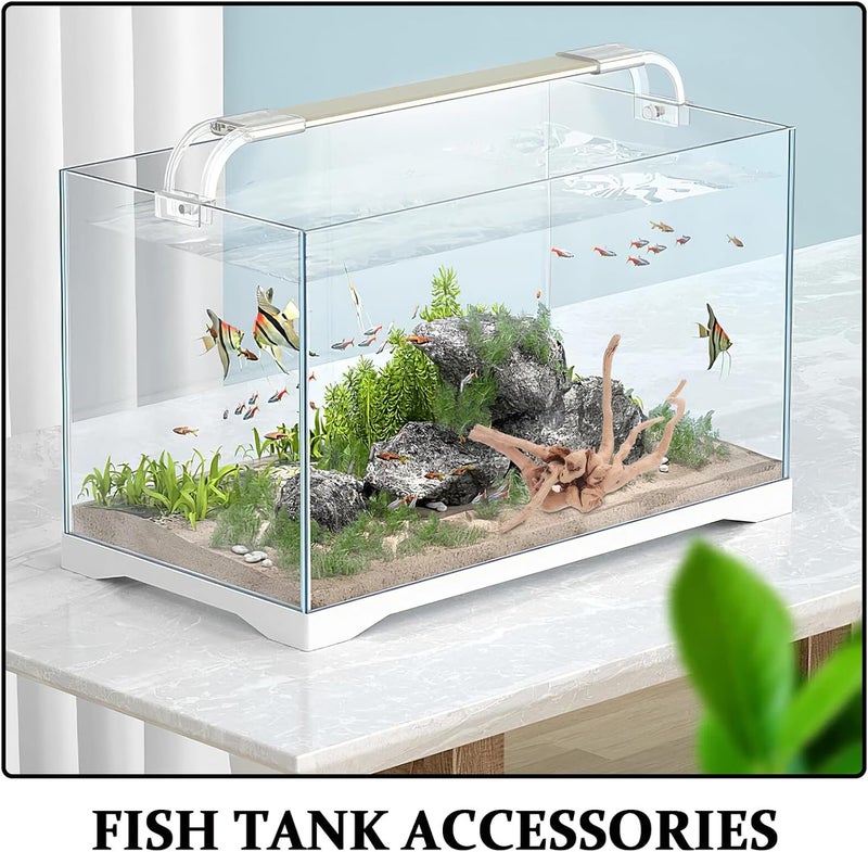 Toyvian 3pcs Natural Aquarium Driftwood Decoration Set, Small Irregular Wood Branches (10-25cm) for Freshwater Fish Tank Ornament and Aquatic Terrarium Accessory - Image 3