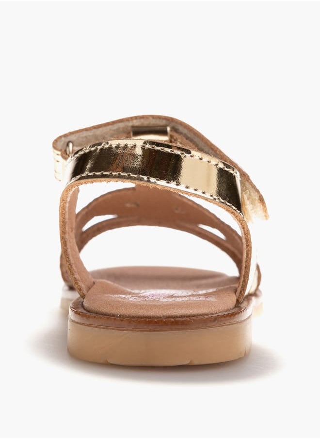 Pablosky - Girls' Strap Sandals with Hook and Loop Closure - Image 1