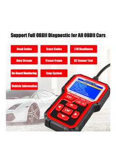 Konnwei KW681 Car & Motorcycle Battery Tester OBDII Diagnostic Scan  - Image 4