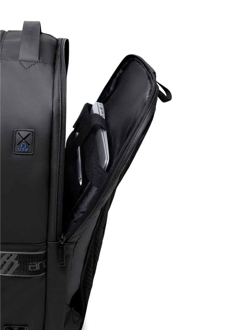 Arctic Hunter  3 in 1 Water Resistant Unisex 17.3-inch Backpack Convertible Slim Daypack with 2 small bag and Built-in USB Jack for Casual and Business, B00483, Black for Men | Best Price UAE