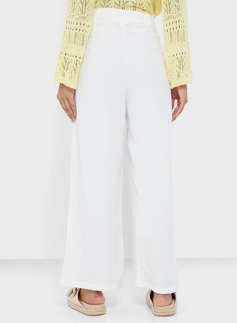 Ginger High Rise Wide Leg Trousers - Image 3