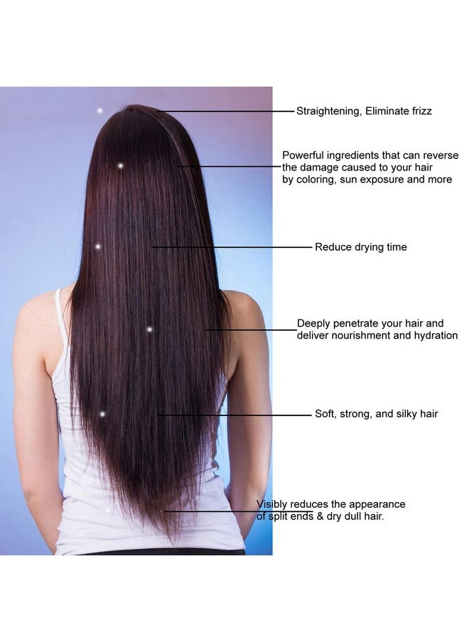 KERATIN RESEARCH KERATIN RESEARCH Brazilian Keratin Hair Straightening and Smoothing Blowout Treatment Professional Organic Results shiny Hair with Natural look Queratina Keratina (4 OZ Original)  - Image 5
