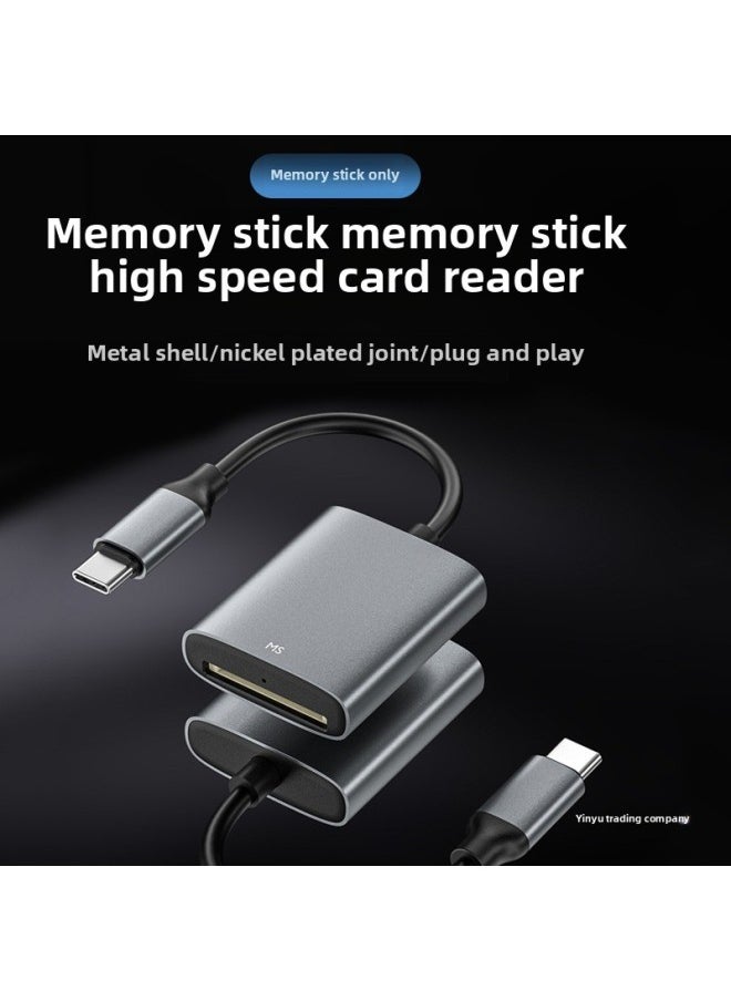 Generic - MS Card Reader For Sony For Sony Memory Stick Long And Short Stick Canon Samsung CCD Camera SD/CF/XD-Color:Type-c Port [applicable To Android/For Iphone 15-16] Xd+sd+tf Card Reader-Capacity:USB3.0 - Image 1