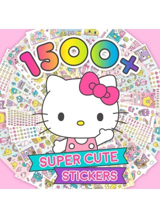 Sanrio Hello Kitty And Friends 1500+ Super Cute Kawaii Stickers Hello Kitty Chococat My Melody Keroppi Badtzmaru Pompompurin Cute Gifts For Kids Teens Girls Adults - pzsku/Z0C03441BA04A44A63CA6Z/45/_/1688195431/1f069e7d-6381-49a8-a5f1-9b937220a581
