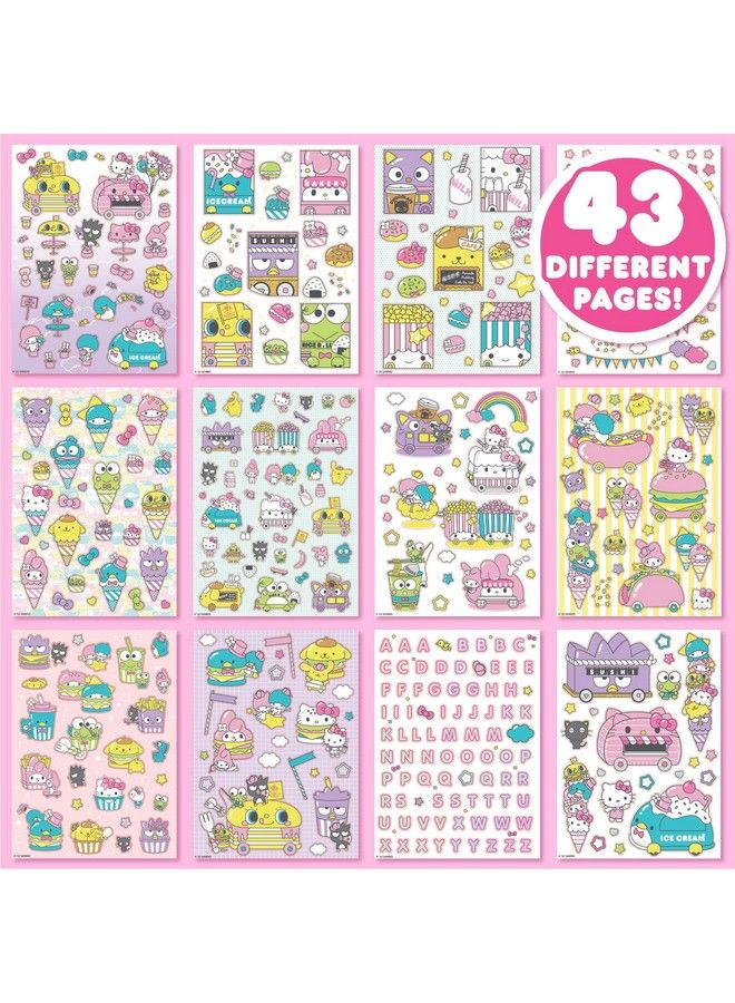 Sanrio Hello Kitty And Friends 1500+ Super Cute Kawaii Stickers Hello Kitty Chococat My Melody Keroppi Badtzmaru Pompompurin Cute Gifts For Kids Teens Girls Adults