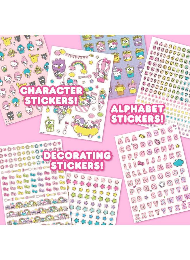 Sanrio Hello Kitty And Friends 1500+ Super Cute Kawaii Stickers Hello Kitty Chococat My Melody Keroppi Badtzmaru Pompompurin Cute Gifts For Kids Teens Girls Adults