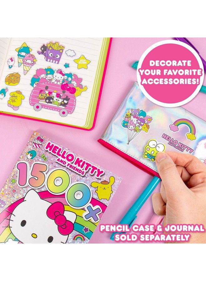 Sanrio Hello Kitty And Friends 1500+ Super Cute Kawaii Stickers Hello Kitty Chococat My Melody Keroppi Badtzmaru Pompompurin Cute Gifts For Kids Teens Girls Adults