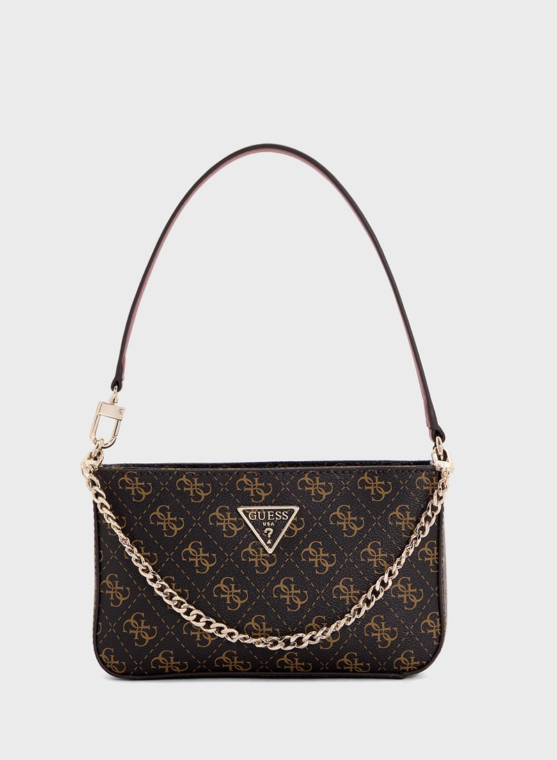 GUESS Noelle Mini Top Zip Shoulder - Image 1