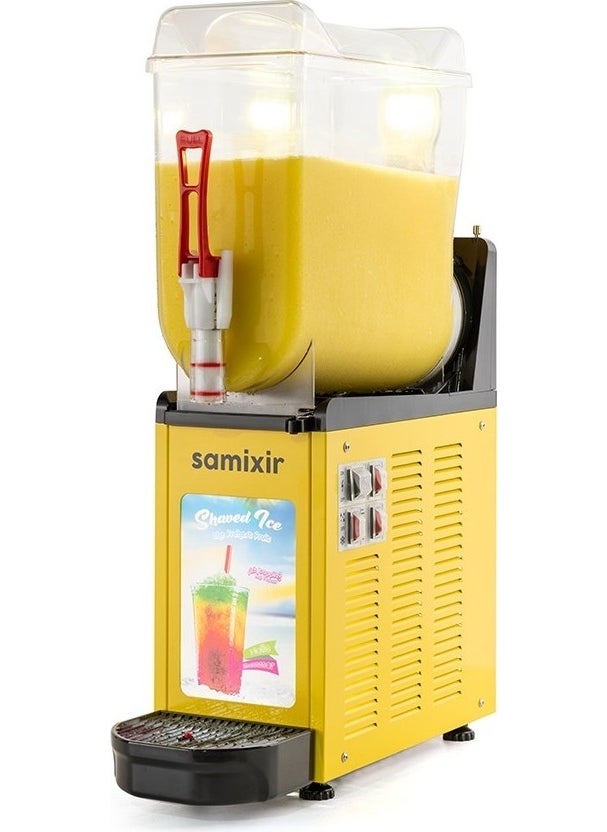 Samixir Mono Allure Single 12 Lt Slush Ice Cream Machine SLUSH-12-YA  - Image 1
