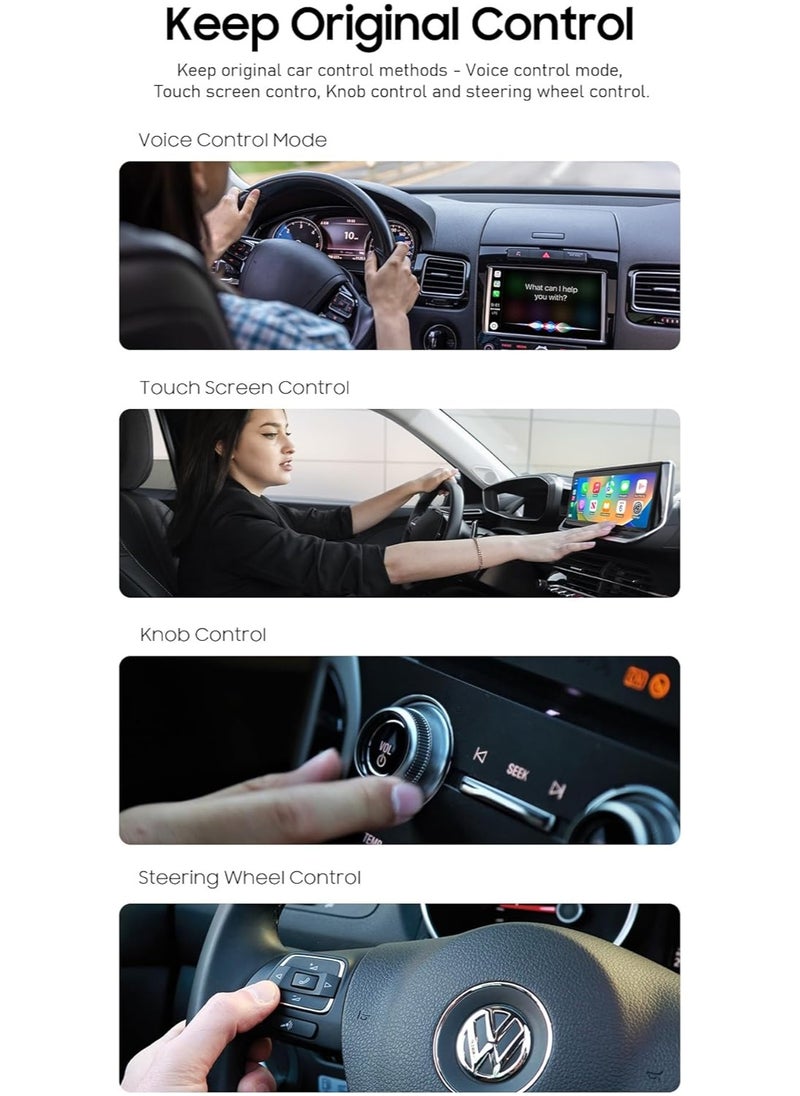 Vierex - Carbitlink To Wireless Carplay Android Auto Dongle Smartlink carbit Link To Streaming Box compatible Vehicle: Jetour, Chery, Hongqi, Changan, JAC, Geely, Baic, GAC, Dongfeng - Image 1
