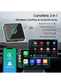 Vierex Carbitlink To Wireless Carplay Android Auto Dongle Smartlink carbit Link To Streaming Box compatible Vehicle: Jetour, Chery, Hongqi, Changan, JAC, Geely, Baic, GAC, Dongfeng  - Image 3