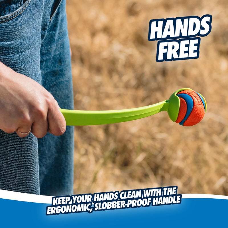 Chuckit! Sport 14S Ball Launcher for Small Dogs, 14-Inch Manual Thrower with 2-Inch Ball, Fits Dogs up to 20 lbs - Image 3