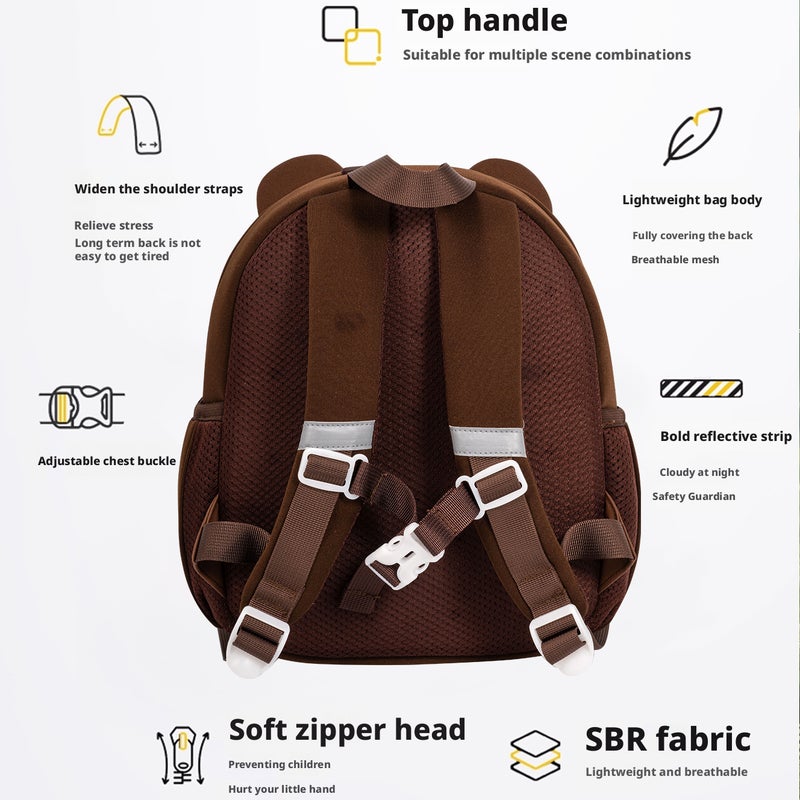 Sesame Baby Kids 3D Backpack for Kindergarten - Image 2