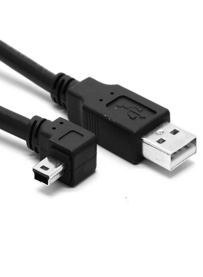 chenyang Mini USB Cable USB 2.0 Male to Mini USB 5 Pin Male 90 Degree Right Angled Charging Data Transfer Extension Cable 1.8M for Dash Cam/GPS/Microphone - Image 5