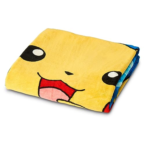 Northwest Pokémon, "Glitch Pikachu" Micro Raschel Throw Blanket, 46" by 60", Glitch Pikachu - Image 2