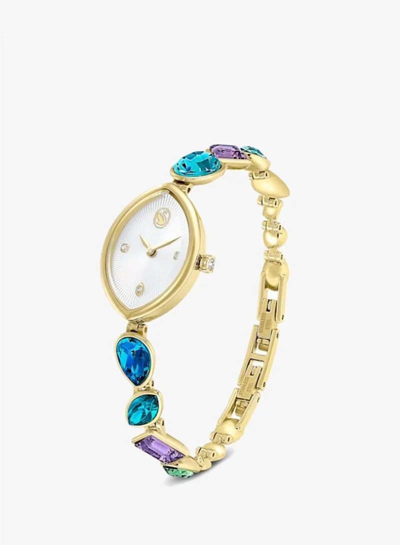 SWAROVSKI Gema PGO Plated Stainless Steel Analog Watch