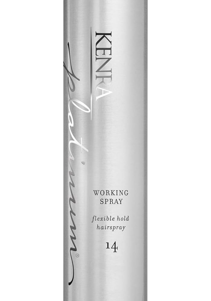 Kenra Platinum Working Spray 14 - Flexible Hold Hairspray, Fast-Drying, Non-Sticky, 10 oz - Image 1