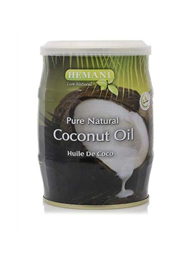 HEMANI 3Pcs Pure Natural Coconut Oil 400ml - Image 2