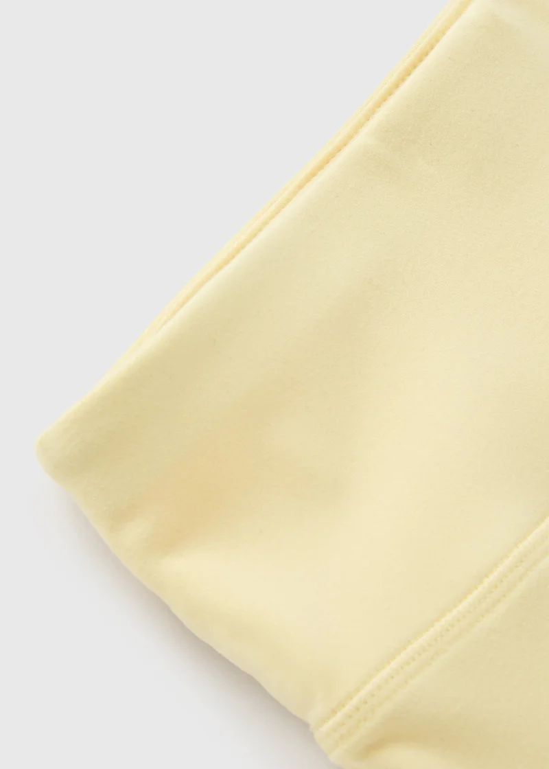 Matalan Girls Lemon Soft Touch Cycling Shorts