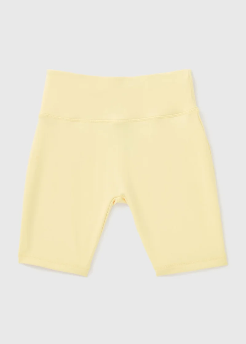 Matalan Girls Lemon Soft Touch Cycling Shorts
