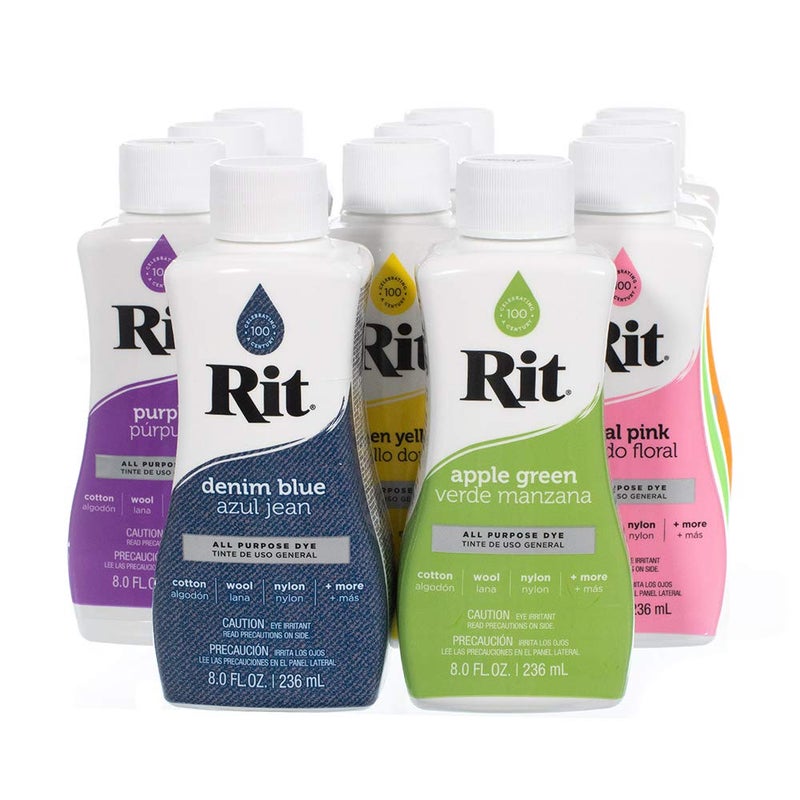 RIT Craft County Rit Dye â€“ 8 Oz. Liquid Fabric Dye for Clothing, DÃ©cor, and Crafts, Black (RIT-LIQ-BLK-~CC_BM629) - Image 3