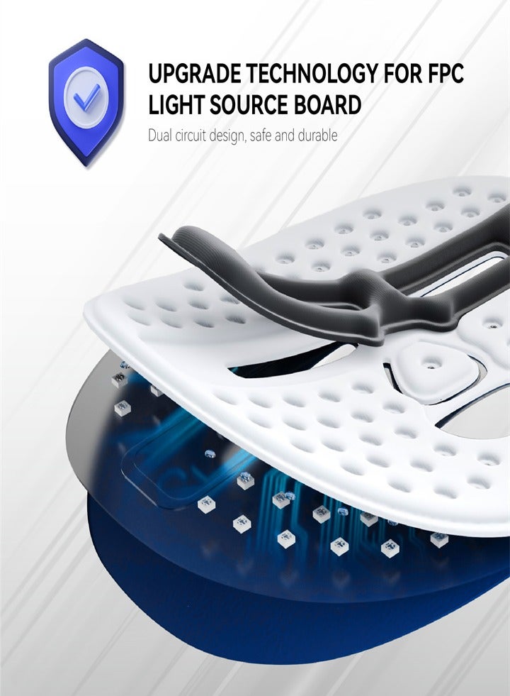 infrared light therapy mask, 4 modes LED mask, professional skin care mask, home use color light beauty instrument - Image 4