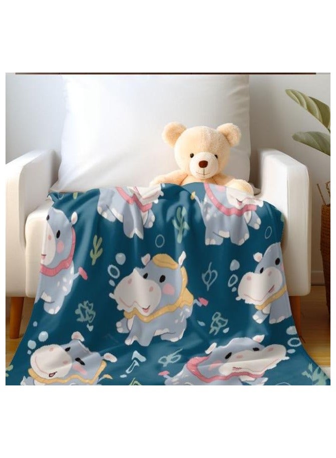 عام بطانية رقيقة من الفانيلا (دافئة ومريحة، ومناسبة للنوم واستخدام الألعاب وإزالة الغبار ومقاومة للرمل) 150 سم * 200 سم - 491 - Image 4