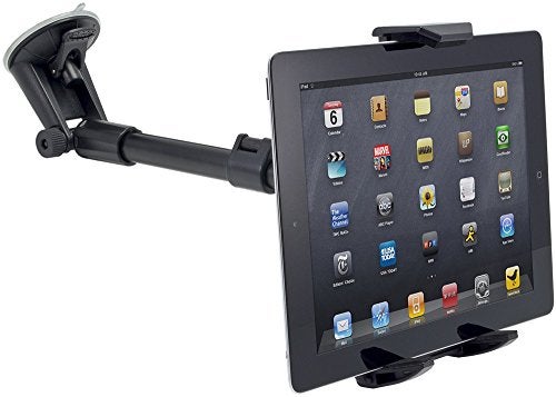 ARKON Mounts Tablet Long Arm Windshield Suction Mount Secure Tablet Holder Firm Windshield Suction Extendable Arm for Long Dashboards Compatible with iPad, Samsung, Google, and more TABPB117 - Image 2