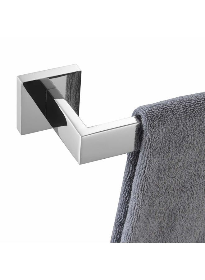KOKOSIRI 24-Inch Bath Towel Rail, Bathroom Kitchen Towel Holder, Wall Mounted SUS304 Stainless Steel Towel Rack, Polished Chrome, B4003CH-L24 - Image 1