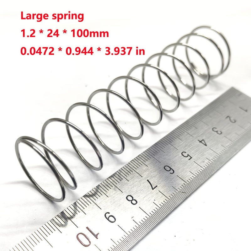 1mm 19mm 90mm Small Size Semi Automatic Washing Machine Drain Valve Springs Water Blocking Inner Expansion Spring 3 Pcs - Image 3