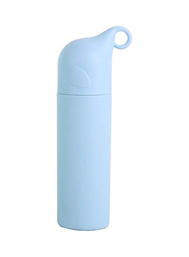 NIBEMINENT Portable Student Double Layer Water Bottle Blue - Image 1