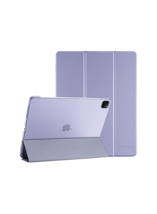 Procases iPad Pro 11 Inch Case 2022/2021 / 2020/2018, Slim Stand Hard Back Shell Smart Cover for iPad Pro 11 Inch 4th Generation 2022 / 3rd Gen 2021/ 2nd Gen 2020 / 1st Gen 2018 -Lightpurple - Image 2
