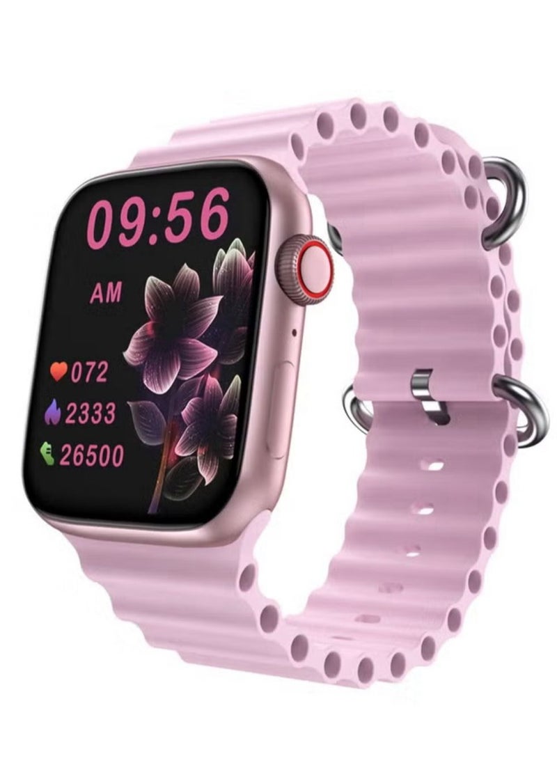 Stylish 36mm Smartwatch: Pink, 2 Pairs of Straps, Wireless Charger - Perfect for Ladies and Girls - pzsku/Z0C04CBFCA1AAD780069FZ/45/_/1709136978/6c97a854-b52e-4b9a-9384-0821a777e5fc