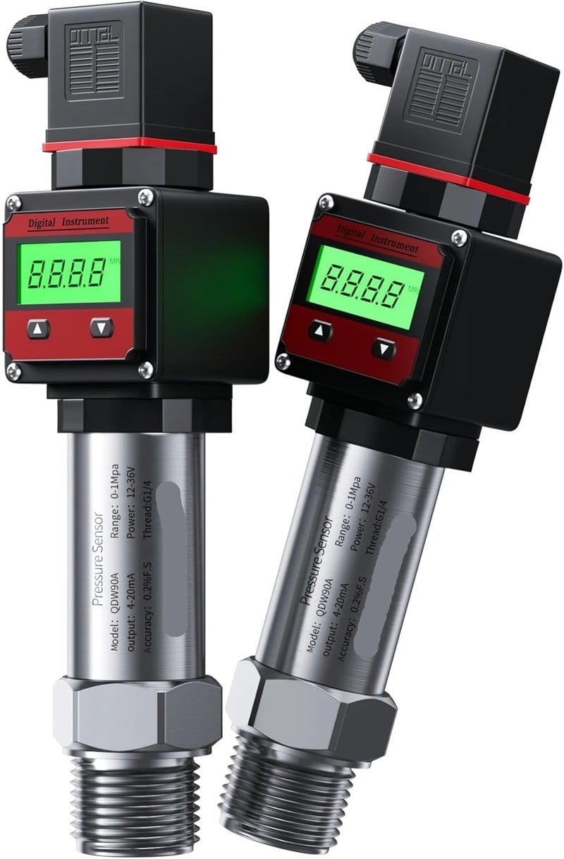 1pcs Digital Pressure Sensor 0-10bar 0-16bar 0-25bar Water Oil Air Pressure Transmitter 4-20mA 0-10V RS485 with M20*1.5(Output RS485,0-0.25Mpa) - Image 3