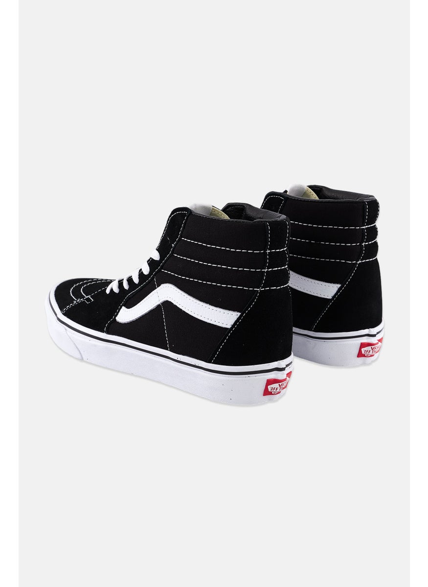 VANS - Women Sk8-Hi Lace Up Skate Shoes, Black - Image 1