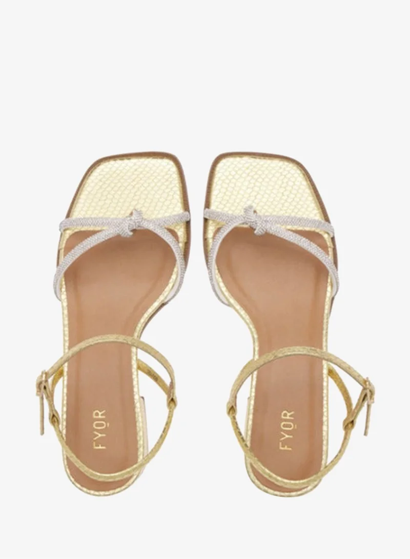Fyor  Chunky - Heeled Sandal BDV 100 for Women | Best Price UAE