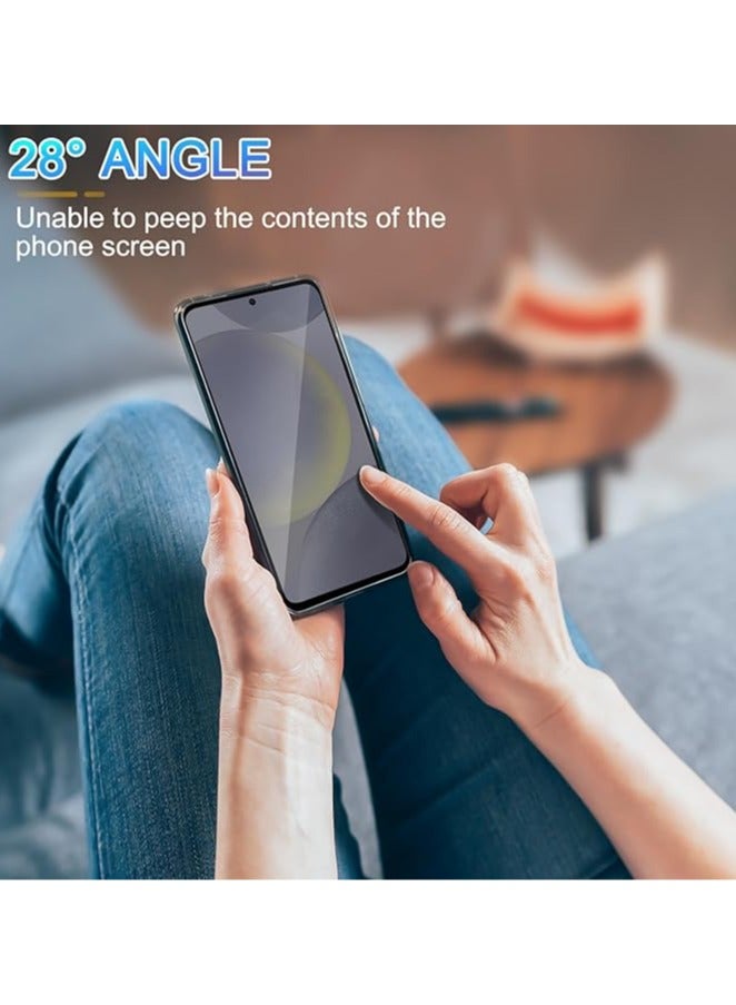 【حزمة مكونة من 2】 مرايا رؤية خاصة متوافقة مع Realme GT 7 Pro 【زجاج مقسى مضاد للتجسس】، عالي الدقة، مقاوم للخدش، خالٍ من الفقاعات، سهل التركيب.