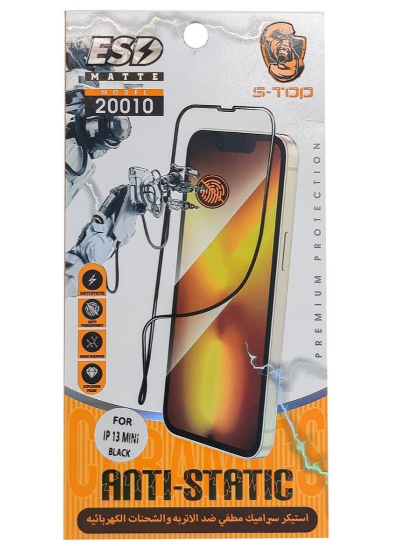 S-TOP Privacy Tempered Glass Screen Protector for Apple iPhone 13 Mini - Image 2