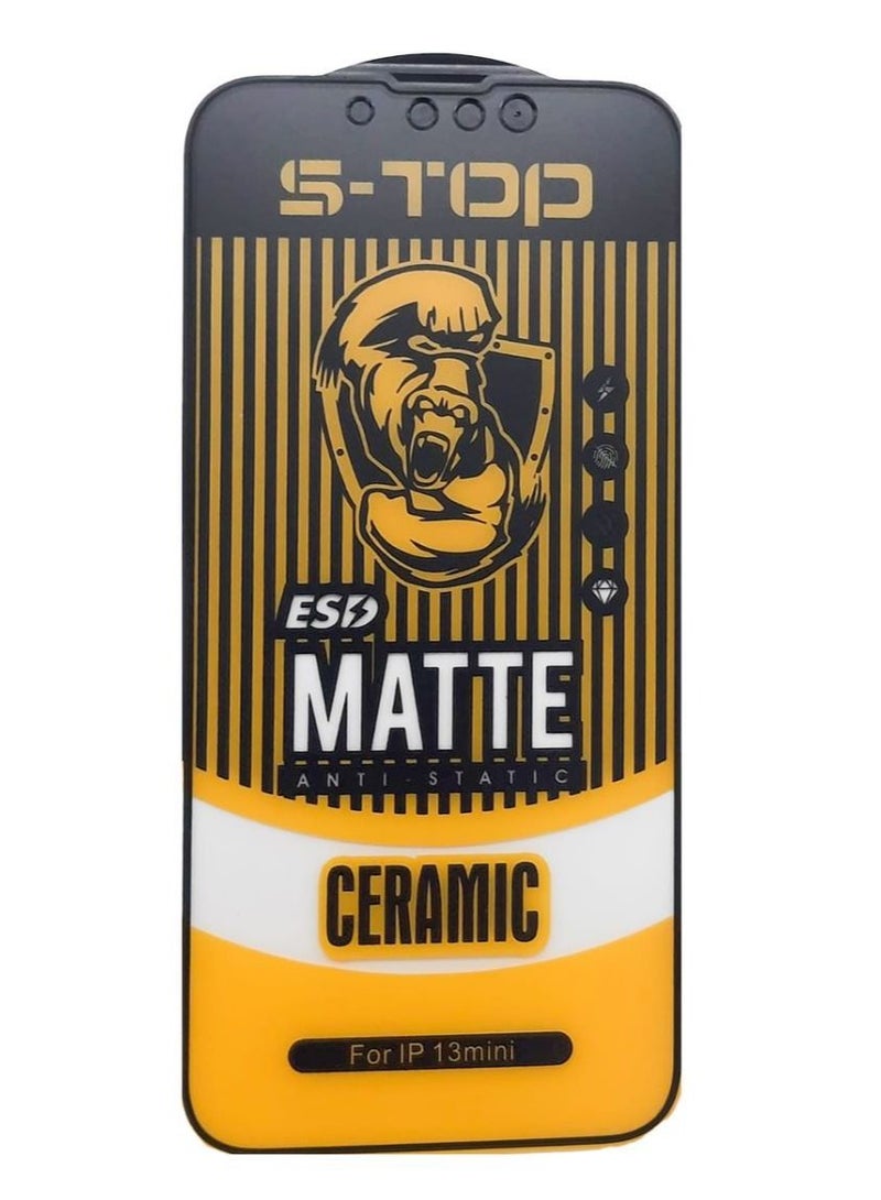 S-TOP Privacy Tempered Glass Screen Protector for Apple iPhone 13 Mini - Image 1