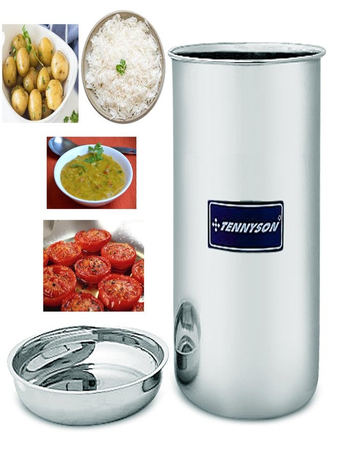 TENNYSON STAINLESS STEEL (NO JOINT)COOKER CONTAINER SUITABLE FOR 5 LITER OUTER LID PRESSURE COOKER - Image 5