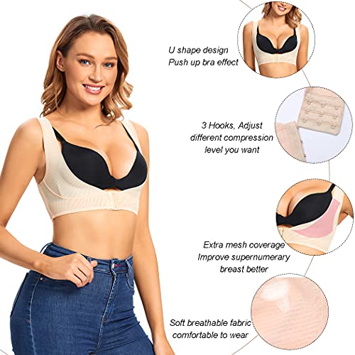 JOYSHAPER Chest Brace Up for Women Posture Corrector Shapewear Vest Tops Bra Support Shaper - Image 3