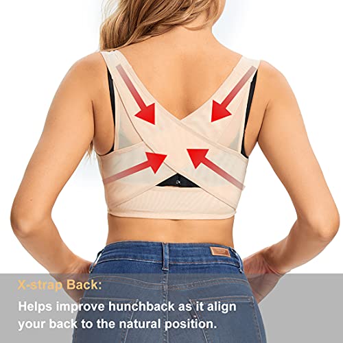 JOYSHAPER Chest Brace Up for Women Posture Corrector Shapewear Vest Tops Bra Support Shaper - Image 2