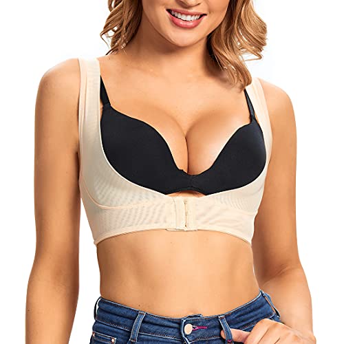 JOYSHAPER Chest Brace Up for Women Posture Corrector Shapewear Vest Tops Bra Support Shaper - Image 1