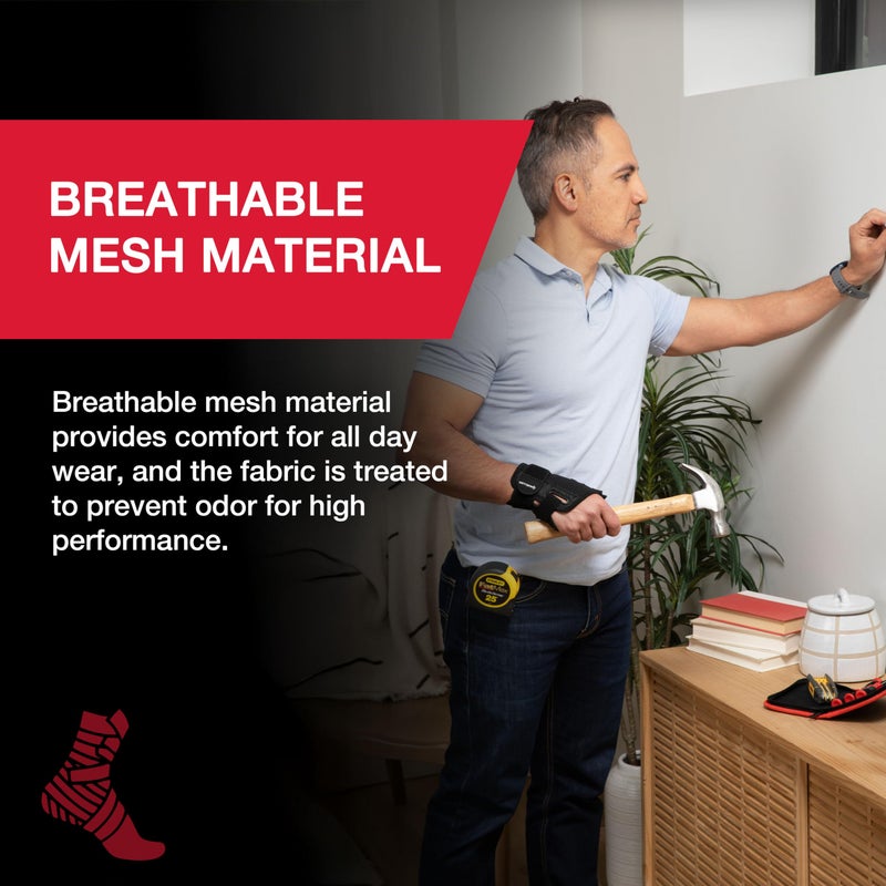 MUELLER Sports Medicine Adjust-to-Fit Thumb Brace, Spica Splint, Thumb Pain Relief Stabilizer for Men and Women, Ideal for De Quervain's Tenosynovitis, Arthritis, Sprains, Fits Right or Left, Gray, One Size - Image 2