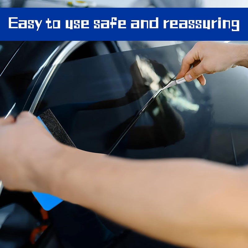 Eophmi Vinyl Wrap for Cars 10 Pcs Vinyl Wrap Tools Vinyl Wrap Tool Kit Car Wrap Vinyl Car Vinyl Wrap Car Wrap Window Tint Kit for Automotive Wrap And Car Decals KSA market popular practical build - Image 5