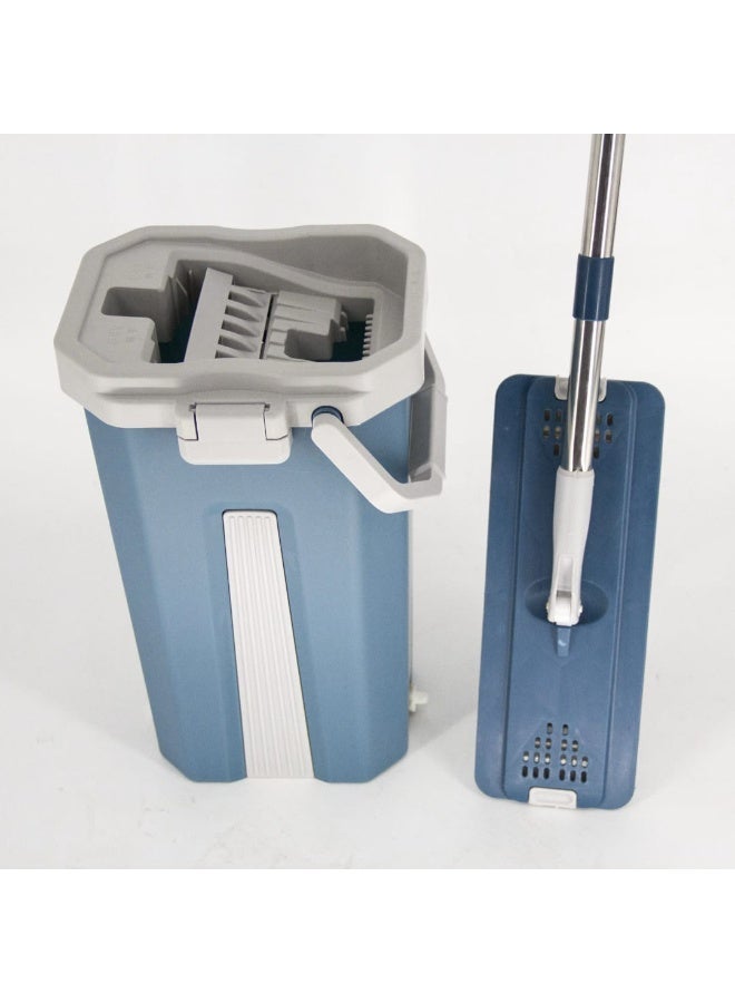 Be care Flat Mop with Dual Bucket – Efficient Cleaning & Quick Drying with Space for 2 Extra Pads - Image 3