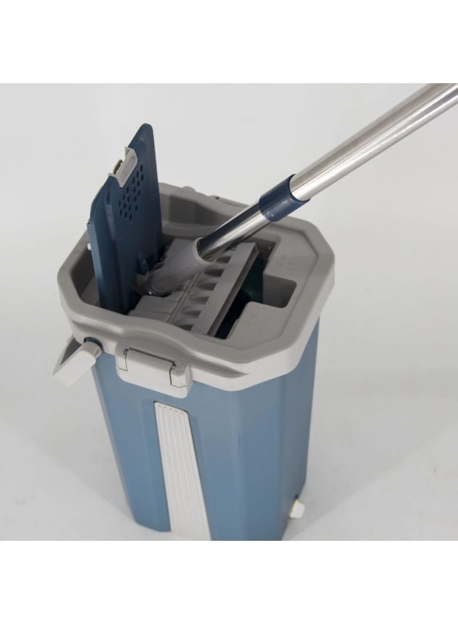 Be care Flat Mop with Dual Bucket – Efficient Cleaning & Quick Drying with Space for 2 Extra Pads - Image 5
