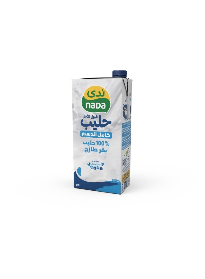 Nada نادة حليب كامل الدسم UHT 12 × 1 لتر - Image 2