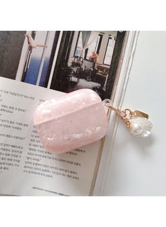 Han Feng IMD Shell Pattern AirPodspro2 Generation Wireless Bluetooth Headset Protective Cover Headset Case 4 Generation Pro-Colour:Pink Shell + Shell Pendant (bag)-Applicable Model:Airpods 3